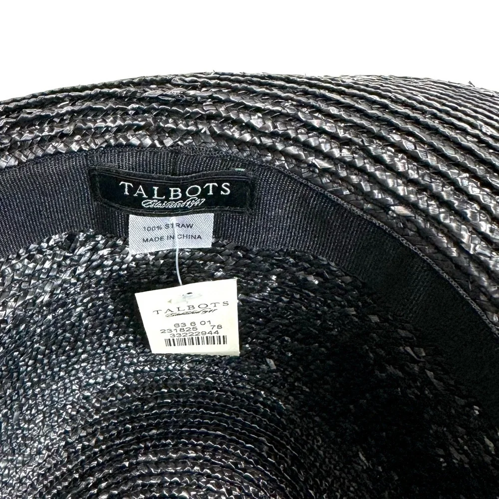 Talbots raffia fedora